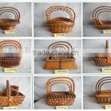 Ink round wicker willow basket willow basket wholesale small willow basket