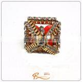 New Design Fashion Low Price Diamond Ring thumbnail-4