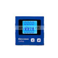 LNF66 Electric Digital Power Meter Rs485 Industrial Automation Panel Meter Lcd Voltage Meter thumbnail-1
