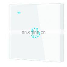 EU Standard Smart Life 1 Gang 1 Way Home Wireless WiFi Wall Light Touch Switch,Wall Interruptor,Need Neutral Line