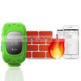 2016 Promotion Dual Positioning Smart Watch With SOS Calling Fuction Smart Watch Q50 for Children Kids Watch thumbnail-5