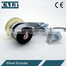 2500ppr Line Driver Output 5v 300mm Wheel Rotary Encoder for Length Measurement thumbnail-4