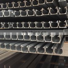 Aluminum extrusion profile for guide rail durable aluminium track tube aluminum curtain rod shaped rail