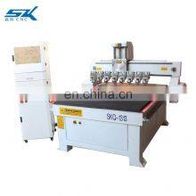 High Quality Glass Processing Machinery for 10mm Thickness Bathroom Glass Mirror Cutter Multi Heads Cnc Glass Cutting Machine thumbnail-4