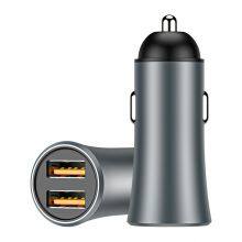 12/24V 5V 2.4A Mini Fast Charge USB TYPE-C High-quality Dual USB Car Charger thumbnail-2
