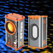 2023 Transparent Portable Mini Subwoofer 3D Surround Sound TWS Audio Wireless Bluetooth Speaker thumbnail-3