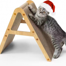 MEOW LOVE Cat Scraper Board Side Cat Scraper Pad After Cat Scraper Design Triangle thumbnail-3