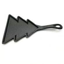 Hot Selling Bottomed Frying Pan Round Cast Iron Fry Pans Bread Pancake Egg Omelette Cast Iron Skillet Mini Baking Pan Gift thumbnail-3