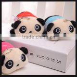 Mini Plush Panda Keychain of Wholesale Plush Animals