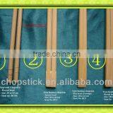Printed Chopsticks Paper Sleeve Packed