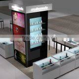 43 Inch OEM Transparent Shopping Advertising for Stock See-through Showbox Transparent Display Case