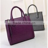 High quality Classic style lady PU handbag/tote bag