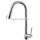 New Arrival Luxury Chrome Kitchen Sink Pull Out Spray Faucet Basin Swivel Spout Mixer Tap thumbnail-3