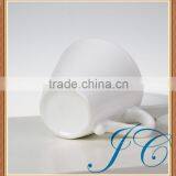 Simple Style but Modern White Ceramic Coffee /tea Mugs and Cups Set thumbnail-3