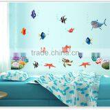 New Fish Seabed NEMO Wall Sticker Cartoon Wall Sticker Decor Removable Vinyl Nursery Kids Room Decals thumbnail-2
