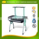 OEM Customized Cheap Simple Glass PP Study Computer Desk For Laptop
