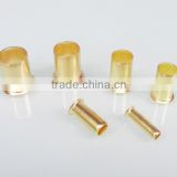 Changrong free sample brass iron inserts nut sleeve straight fitting PU hose fitting