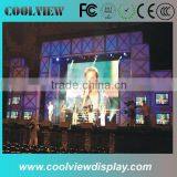 P10 Curtain Led Screen Transparent With Flight Case 10000 Dots Density SMD Indoor