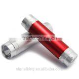 Hot Sales Metal Power Bank 3000mAh Portable Power Bank 3W LED Torch Phone Battery Bank For Smart Phone