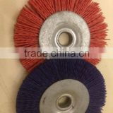 Abrasive Filament Wheel Brush / Circle Polishing Brush/stainless steel polishing wheels