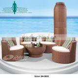 Hot rattan leisure chair set (DH-3033)