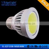 EdgeLight COB E27 5W Dimmable led spotlight