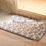 Cobblestone Paver Mats Memory Foam Rugs Bathroom Mat Washable Sets thumbnail-1
