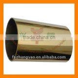 Oval Pipe(316, ASTM A554, Titanium Golded Surface)