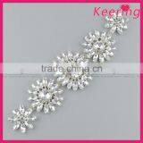 Fashion Flower Crystal Embellishment for Sash WRE-270 thumbnail-1