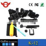 12-in-1 GoPro Accessory Kit for Gopro Hero 2/3/3+/4/4 Session thumbnail-2