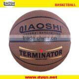 PU machine-sewing wholesale basketball