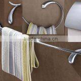 Barras Para Bathroom Accessories Set Brass Chrome ,robe Hook,paper Holder, Towel Bar,bath Ring 4 Pcs/set thumbnail-1
