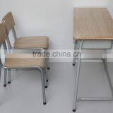 Double Student Desk /school Furniture/School Desk and Chair for Sale thumbnail-1
