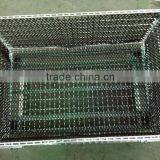Galvanized Storage Cages/Box, Stackable Storage Container