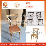 Wooden Cross Back Chair X back chair