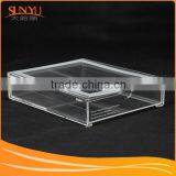 The International Famous Brand Clear Acrylic Jewelry Box thumbnail-1