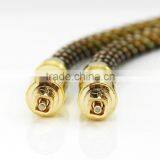 Coaxial or Toslink digital fiber optic cable