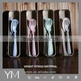 Natural Wheat Straw China Wholesale Tableware Set thumbnail-1