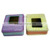 PVC Window Tin Box