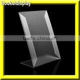 Clear PVC Leaflet Holder