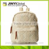 Fashion ladies bags 2014, small size girl backpack,fabric for backpack