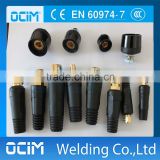 Euro style Welding Cable Connector For Welding Machine