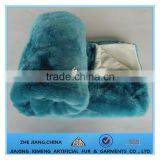 Fashion Purple Warm Knitted Raschel Blanket for Sofa thumbnail-3