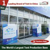 Cube Tent With Two Decks, Thermal Insulation Roof and Glass Wall System thumbnail-2