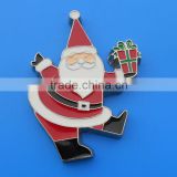 Santa Claus Gifts Shape Metal Fridge Magnet for Christmas Day Gifts