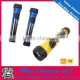 Solar Powered Waterproof Flashlight / LED Solar Torch Light / Solar Led Flash Light