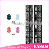 Easam Hot New Long Nail Stencil,nail Art Designs Finger Reusable Nail Stencil