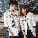 2016 New Fashion Young Men and Women Couples Outfit Korea Style Print Coat Outware Jackets OEM thumbnail-3