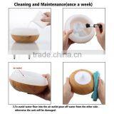 300ml Anion Ultrasonic Aromatherapy Wood Grain Aroma Diffuser For Yoga Room thumbnail-5