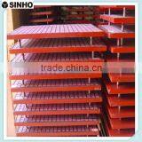 Bolt-in High Alumina Wear Resistant Tiles Rubber Mat Backed Steel Panel thumbnail-1